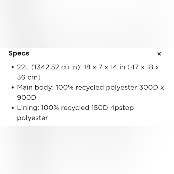 Cotopaxi Mente 22L Tote - Picture 8 of 8